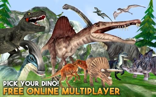 Dino World Online - Hunters 3D screenshot 3