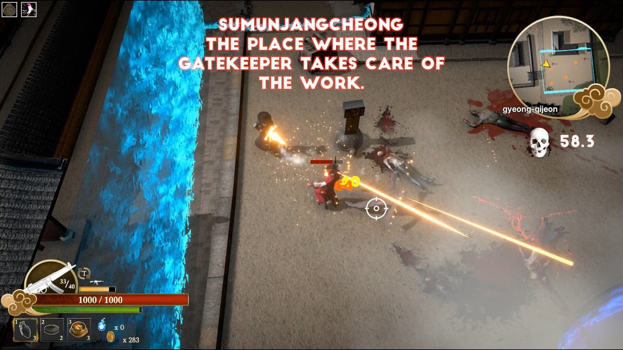 ZOMBIE HUNTER -CRIMSON HANBOK screenshot 2
