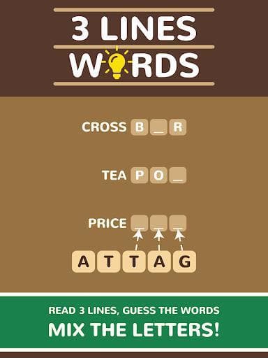 3 Lines 3 Words