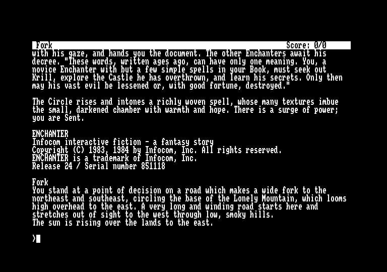 Enchanter (1983) screenshot 5