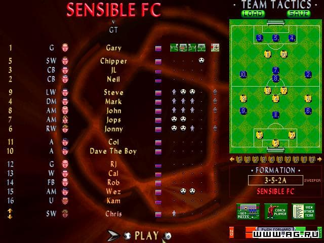 Sensible Soccer 98 screenshot 5