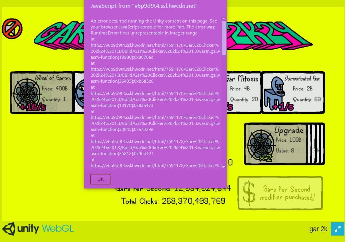 Gar Clicker 2k24