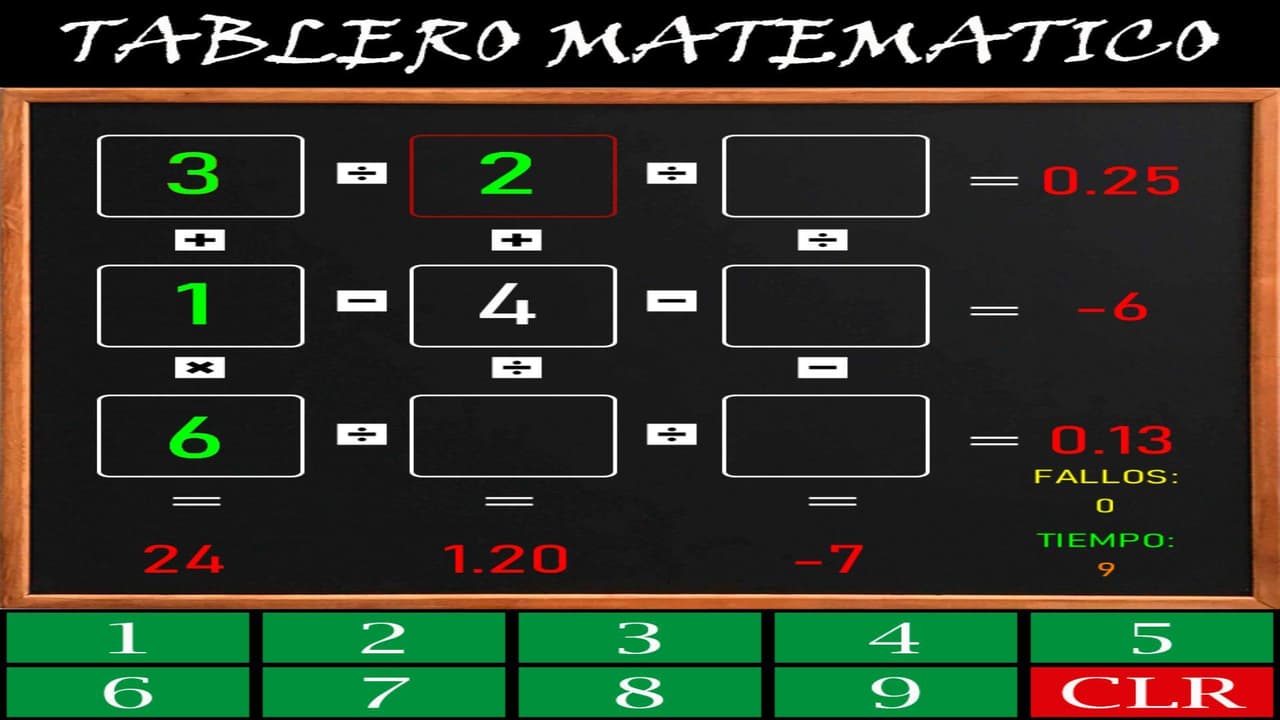 Tablero matematico screenshot 5