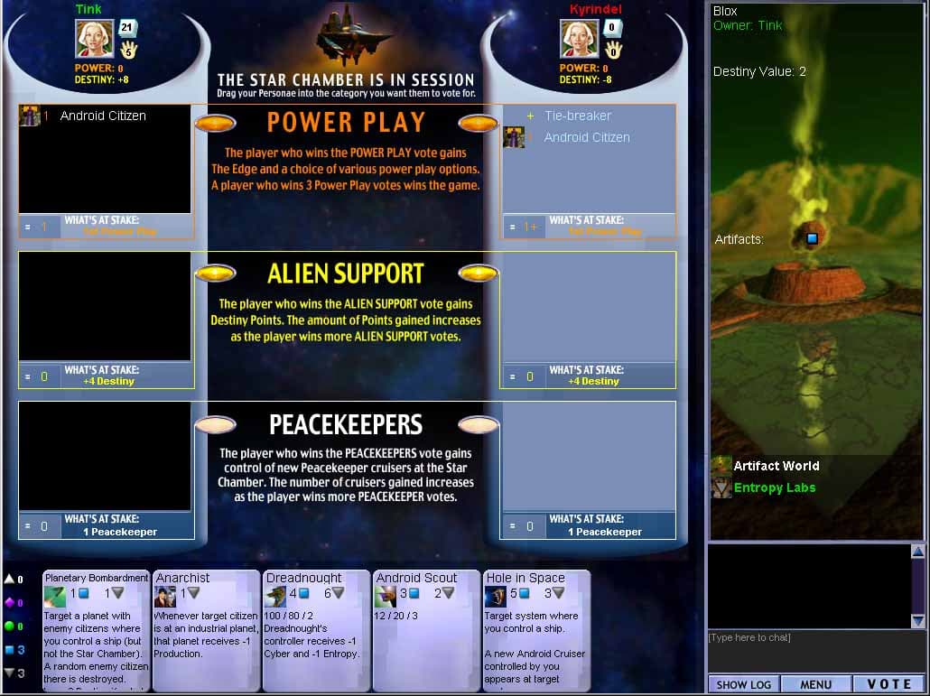 Star Chamber: The Harbinger Saga screenshot 3