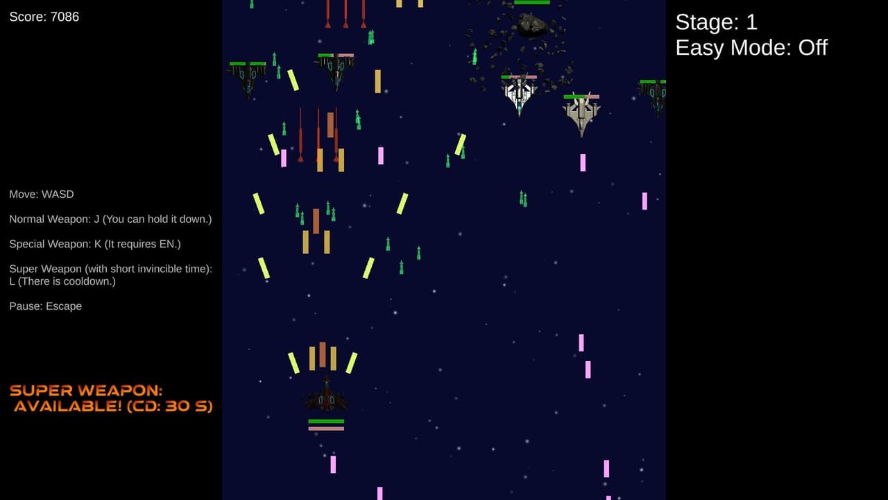 Space Adventure (itch) (tonylau) screenshot 2
