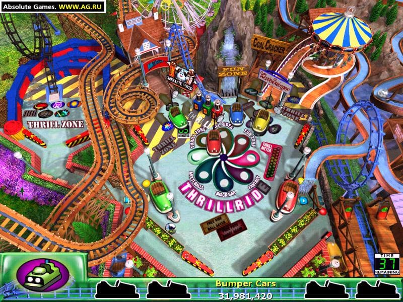 3-D Ultra Pinball: Thrillride screenshot 4