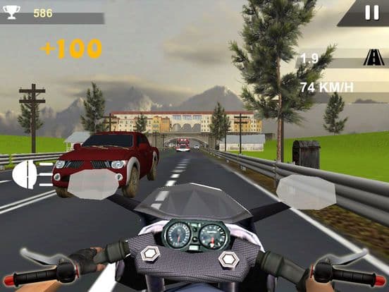 Stunt Moto Traffic Rider 2017 screenshot 4