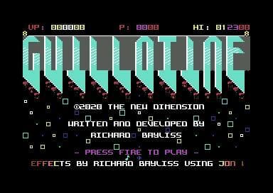 Guillotine - The Doom Machine [Commodore 64] screenshot 3