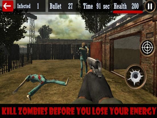 Zombie Shooting: 3D Simulation screenshot 2