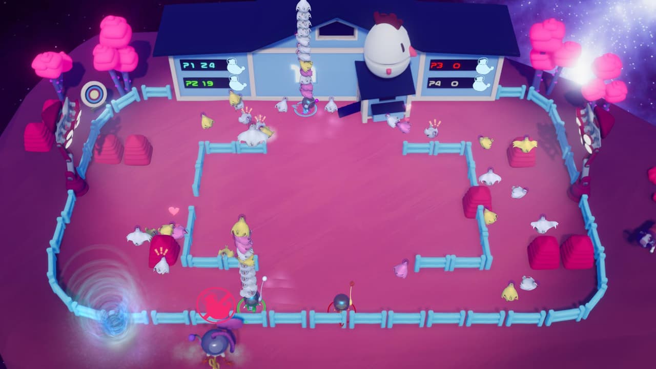 Space Hen Hassle screenshot 2