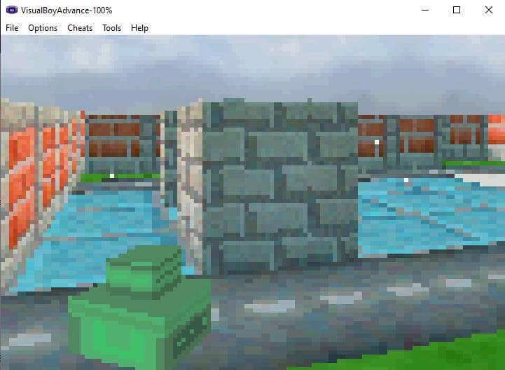 3D SnowTank GBA screenshot 4