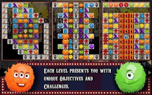 Halloween Drops 3 - Match three puzzle screenshot 3