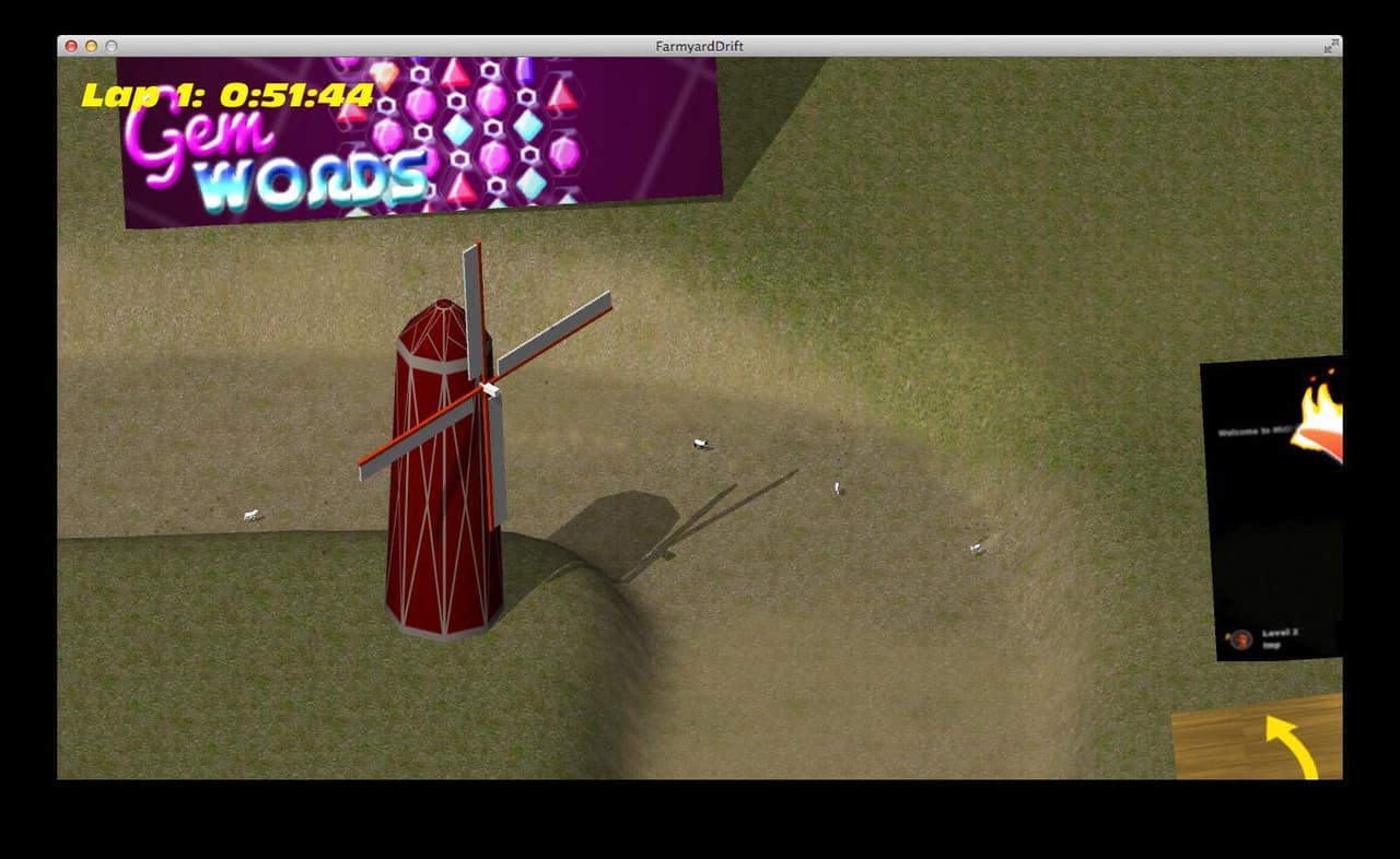 GameJam: Farmyard Drift screenshot 2