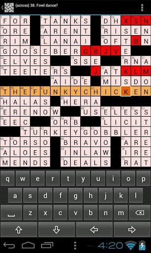 Daily Newspaper Crossword Puzzles screenshot 4