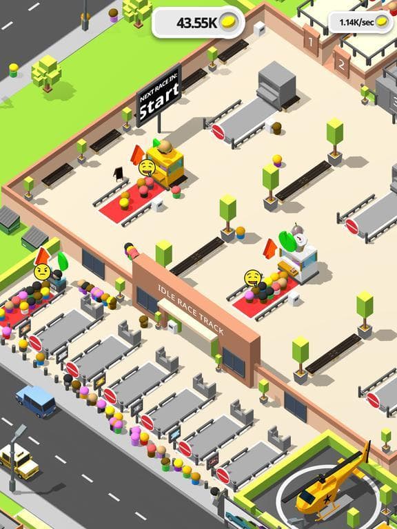 Idle Racetrack 3D screenshot 3