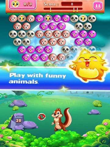 Fantasy Bubble Pop: Pet Shoot screenshot 2