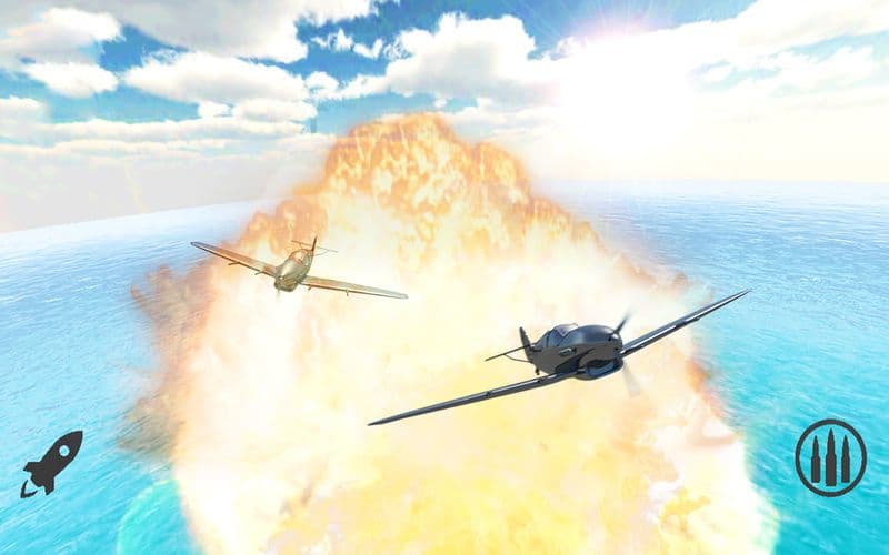 Air Strike HD - Classic 3D Sky Combat Flight Simulator, Warplanes of World War II screenshot 2