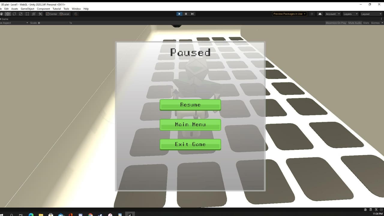 3D Platformer (SloanJa)