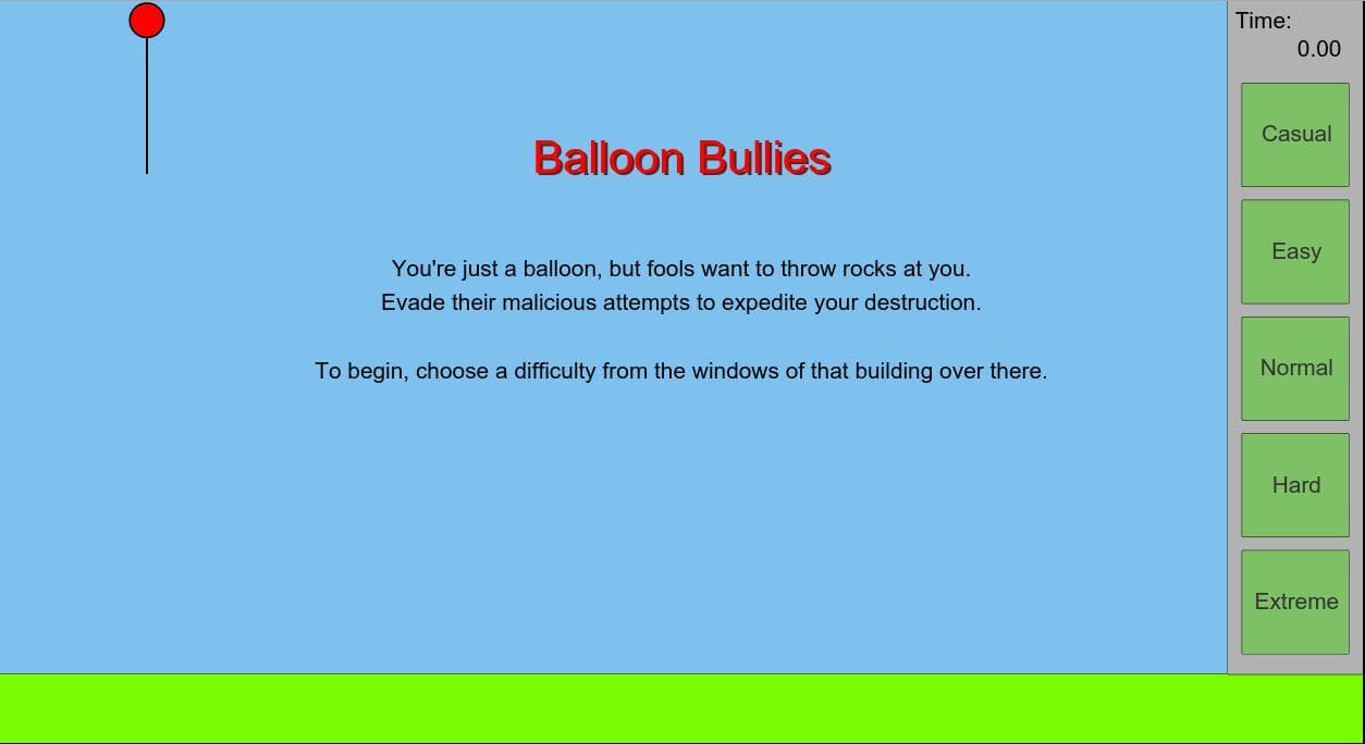 Balloon Bullies (Ludum Dare 34 entry) screenshot 2