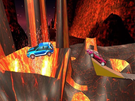 Lava Car Stunt Challenge Racer screenshot 3