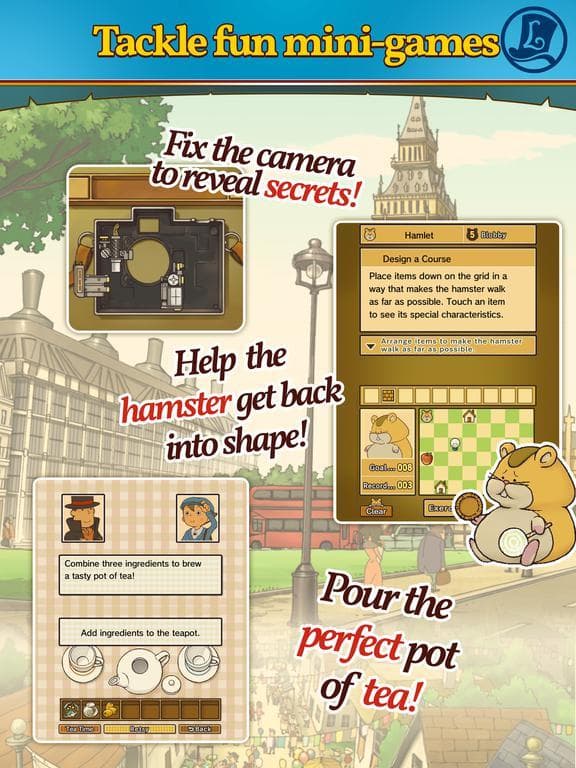 Professor Layton and the Diabolical Box screenshot 5