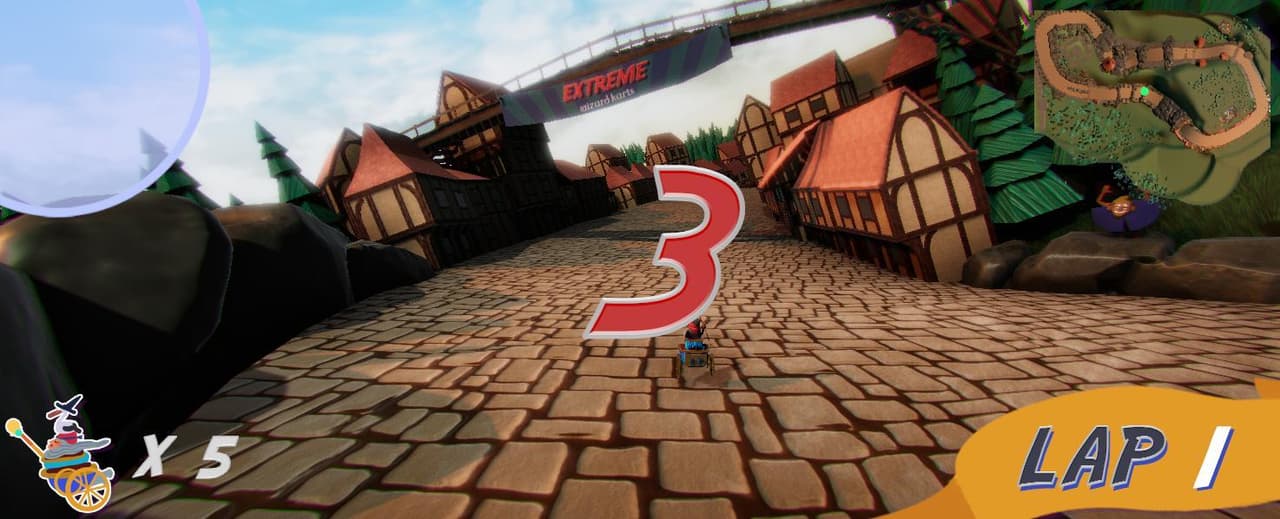 EXTREME Wizard Karts screenshot 3