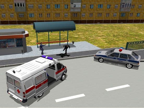 Ambulance Simulator 3D screenshot 2