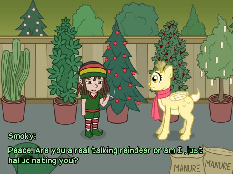 Mutant Reindeer Pizza Adventure