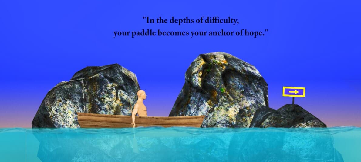 Let me Paddle: Difficult Boat Paddling Game screenshot 2