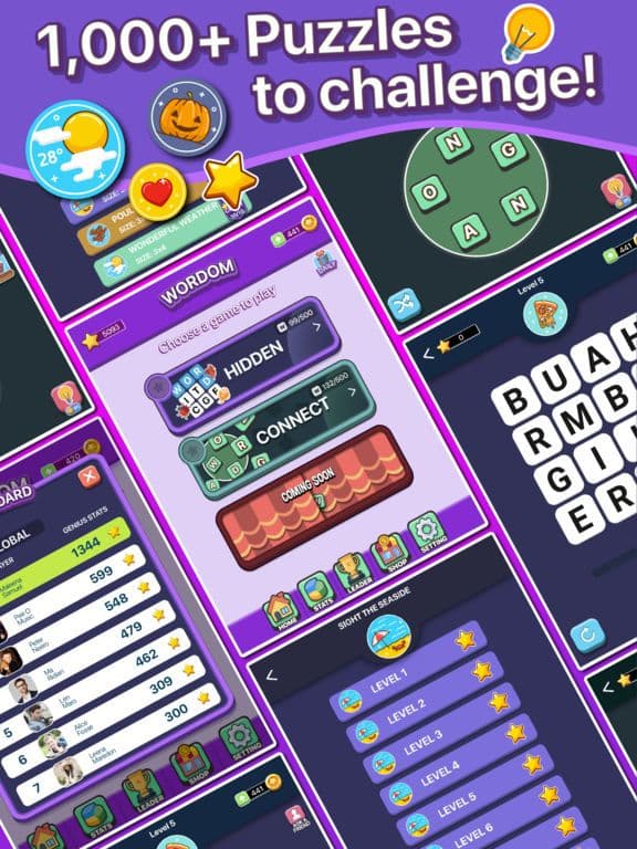 Wordom Hidden Words screenshot 2
