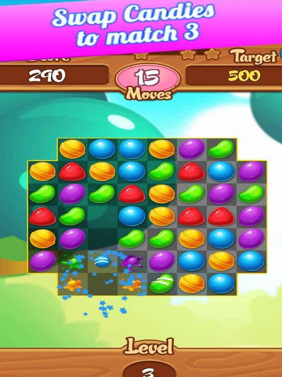 Candy Match Garden screenshot 2