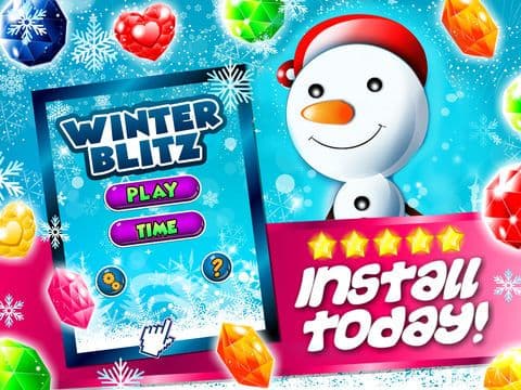 Winter Blitz Match-3 - harvest sweetest star candy-es and angry juice heroes swap free