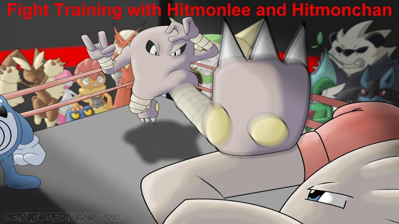 Fight Training with Hitmonlee and Hitmonchan