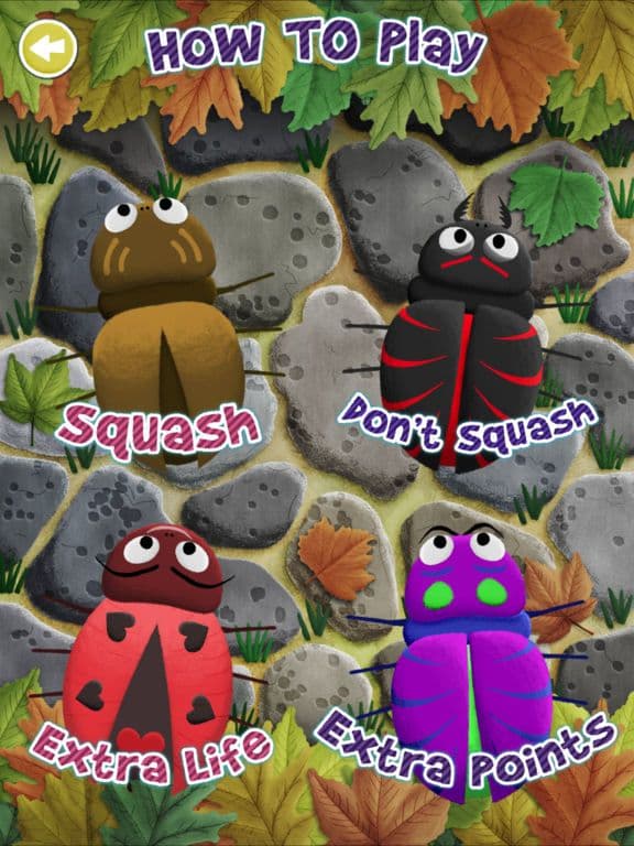 Squishy Bugs - Tap the Bugs Kids Game screenshot 3