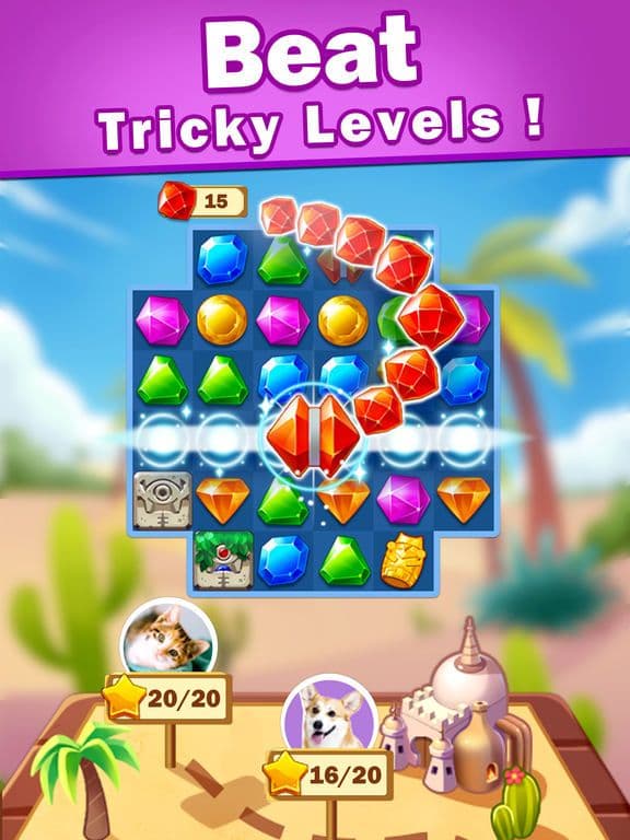 Jewel Adventure - Match 3 Game