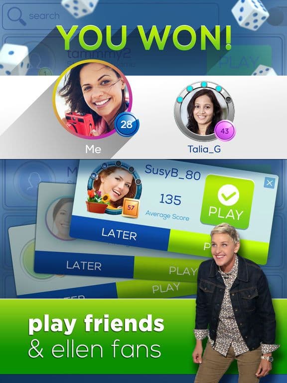 Dice with Ellen - A Fun New Dice Game! screenshot 3