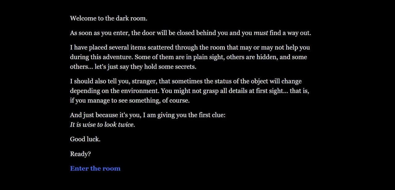 The Dark Room (Ari ✨) screenshot 3