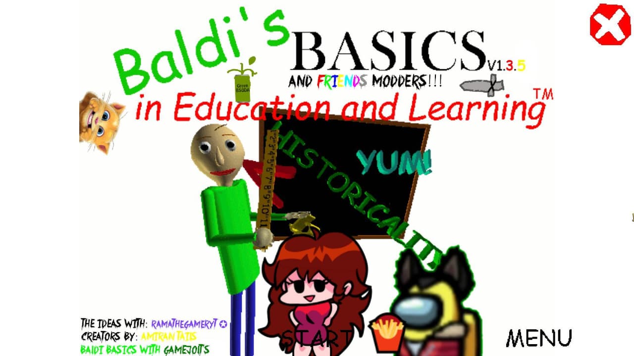 Baldis and Friends Modders Basics screenshot 2