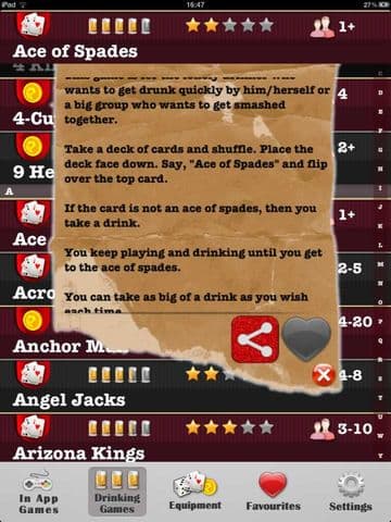 100+ Drinking Games: College Dorm Frat Drink Party Beer Games screenshot 4