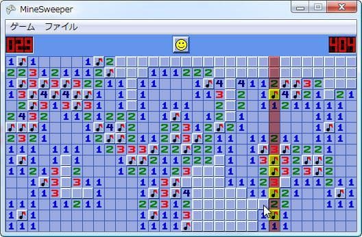 Music Mine Sweeper