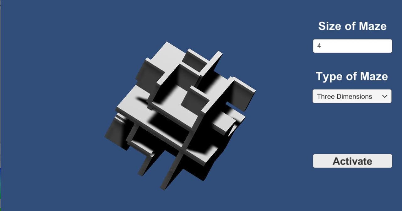 Maze Generator (António "Xpop" Barreiro) screenshot 4