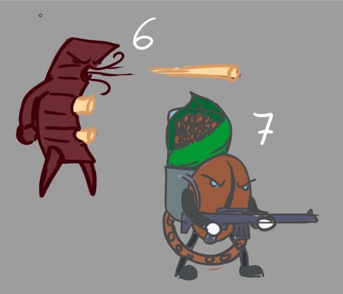 FOOD WAR!