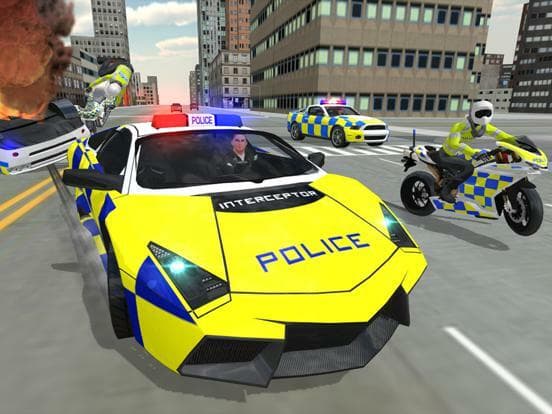 Police Car Driving: Crime City screenshot 2