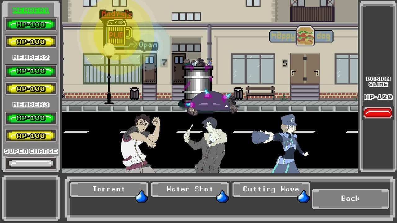 Combination strike