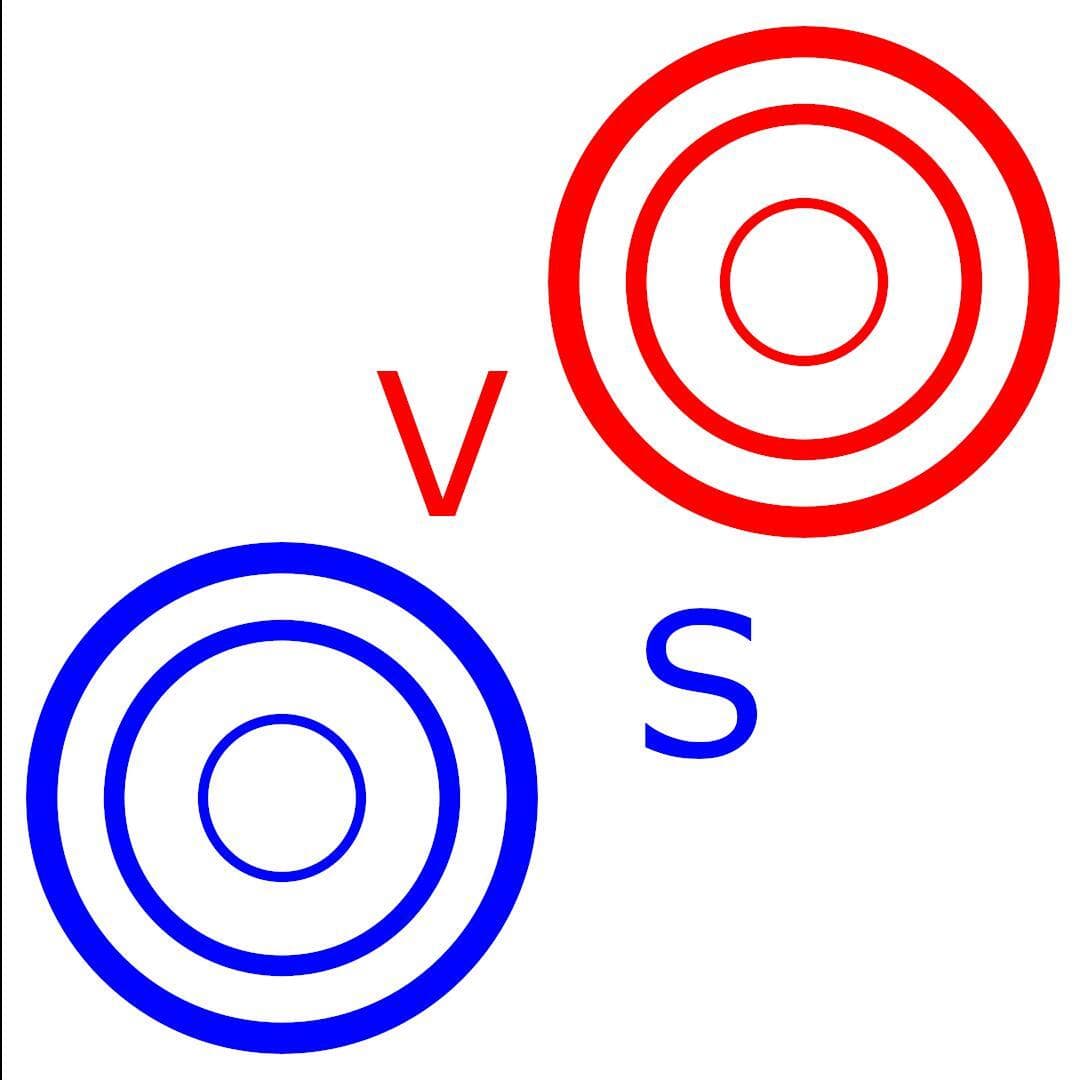 Reds vs Blues
