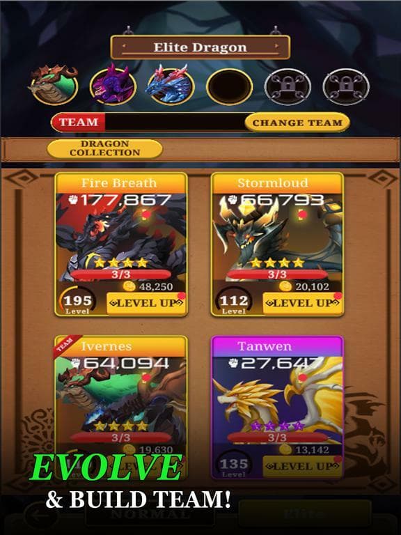 DragonFly: RPG Idle & Merge HD screenshot 3