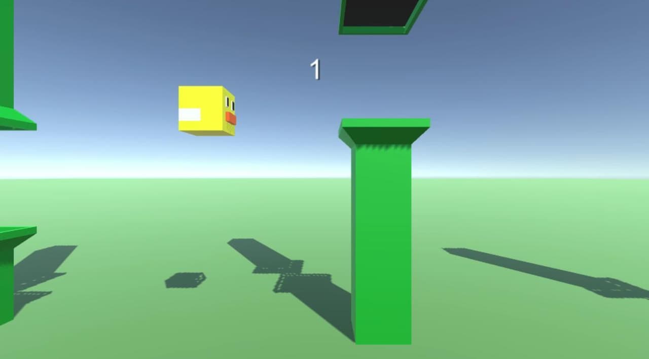 Flappy Bird 3D (Abdulrhman Aladi) screenshot 2