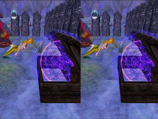 VR Chase Little Flappy Underwater Mermaid screenshot 2