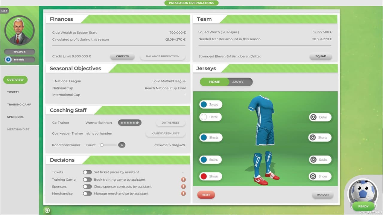 GOAL! The Club Manager screenshot 3