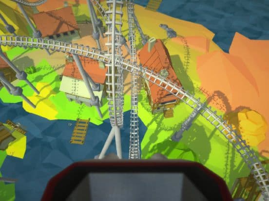 Roller Coaster VR Island for Google Cardboard screenshot 2